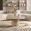 Table basse simple en pierre naturelle-106375011