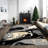 Galaxy Series Abrstract Black/Gray/Ivory/Beige Area Rug-1967865502-1966832449
