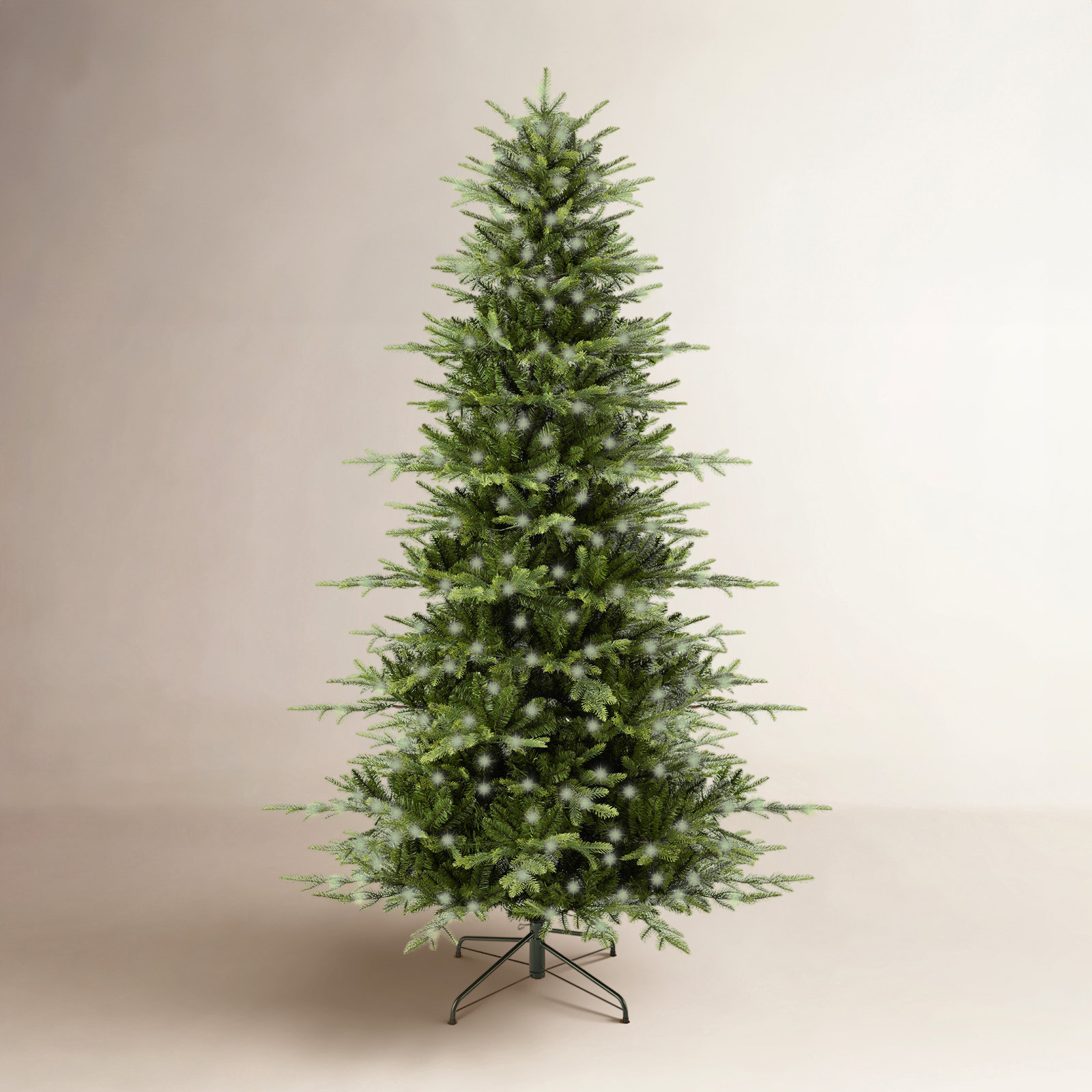 Pre-Lit Fir Christmas Tree, 6'
