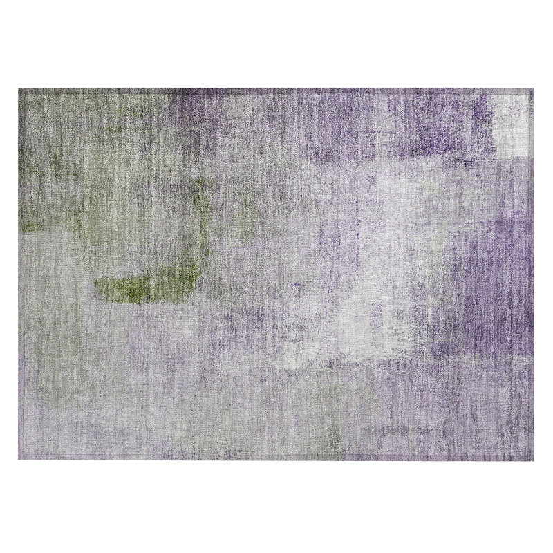 Tapis intérieur / extérieur rectangulaire avec envers antidérapant Malm, Rectangle 1 pi 8 po x 2 pi 6 po