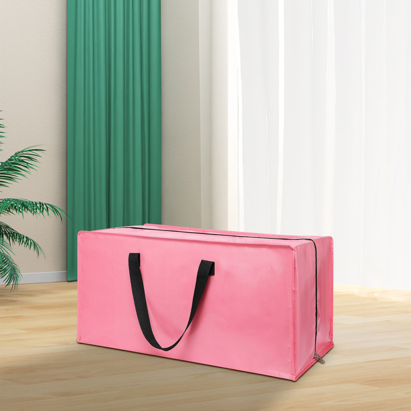  Clothes Storage Bags Heavy Duty Moving Packing Bags, Large Capacity Storage Bins Portable Storage Containers with Reinforced Handles for Clothing, Sweater, Comforter, Bedding