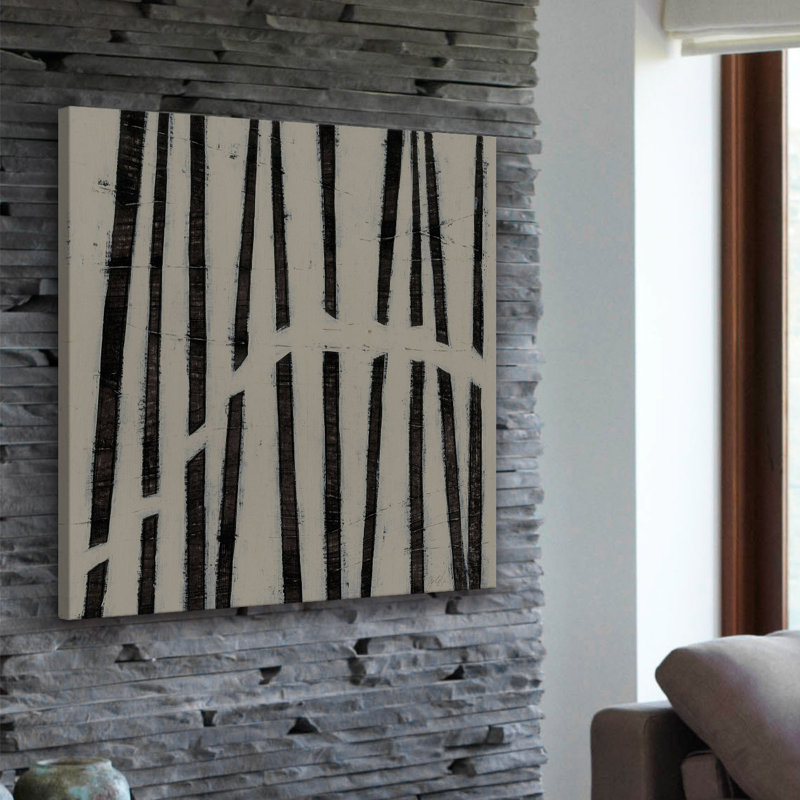 «Hieroglyph I», reproduction sur toile tendue, H 32 po x l 32 po x P 1,5 po