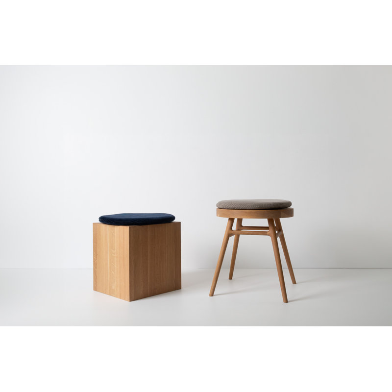 Circle Seat Cushion, Smoke