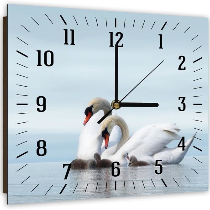 Analoge Wanduhr Swan Family 2 Geräuschlos