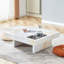Table basse avec motifs imitation marbre-114232664