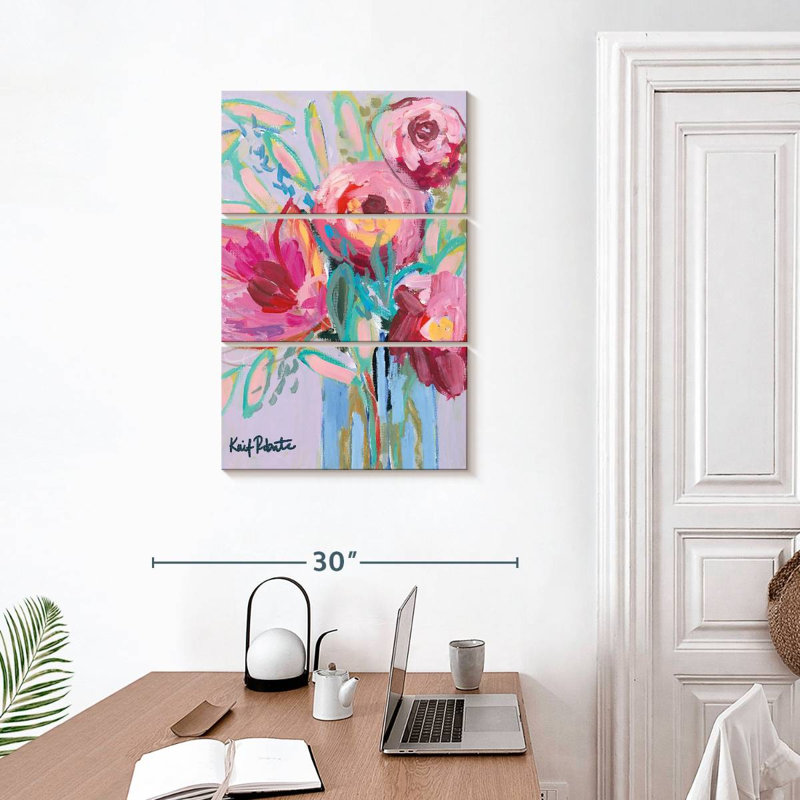 Avery Summer Blooms, 32" H x 20" W