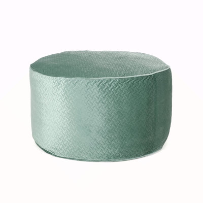 4 Foot Short Cylindrical Bean Bag, Teal