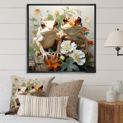 " Contemporary Frog Serenity II "