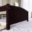Lit plateforme simple en bois avec lit gigogne-262483979