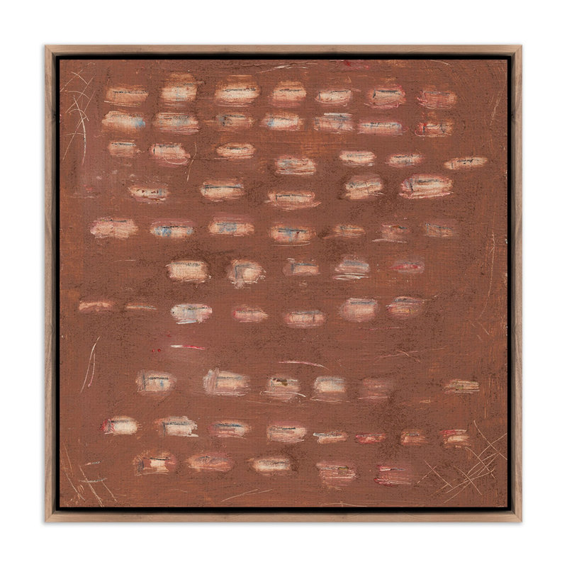 Cinnamon Kiss Print by Jamie Beckwith, 48" H x 48" W, White Maple Framed