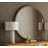 Johnica Wood Flat Wall Mirror