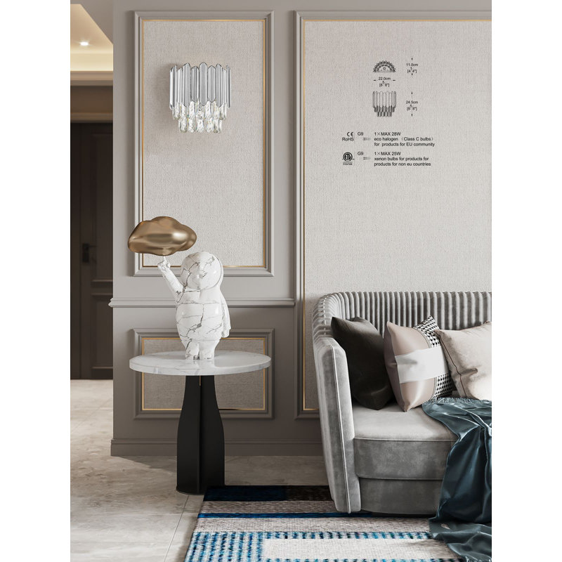 Rozier Flush Mounted Sconce