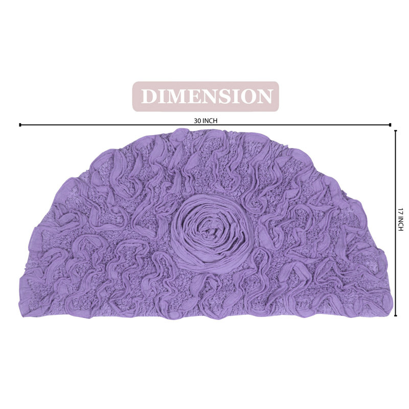 Pascoe Bath Rug, Purple