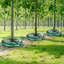 Sac d'arrosage pour arbre à libération lente, paquet de 4 sacs / anneau d'arrosage pour arbre de 20 gallons, sacs d'eau réutilisables pour anneau d'arrosage, système d'arrosage robuste pour arrosage goutte à goutte-111015760-111015761