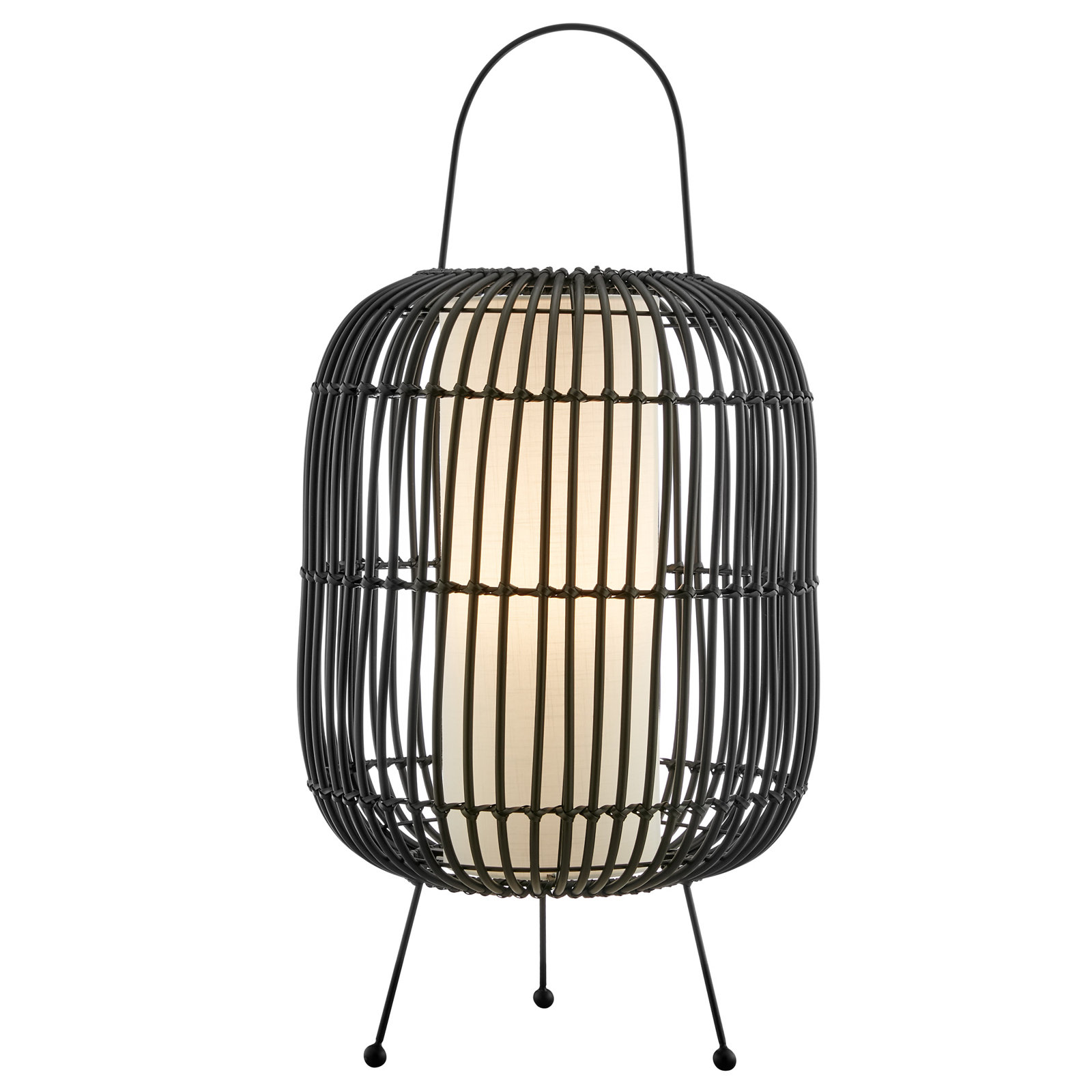 Charisse Battery LED Outdoor Light, Black