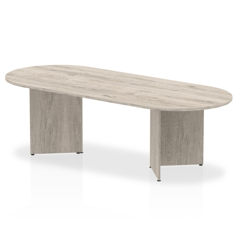 Kyvan Rectangle Conference Table, Gray, 73cm H x 240cm L x 100cm D