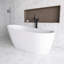 60'' x 31'' Freestanding Soaking Acrylic Bathtub