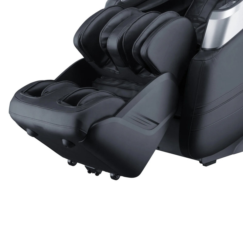 4D Full Body Massage Chair Zero Gravity Heated Massage Recline With Body Scan Auto Footrest Extention, Black