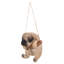 Statue chiot carlin pendant