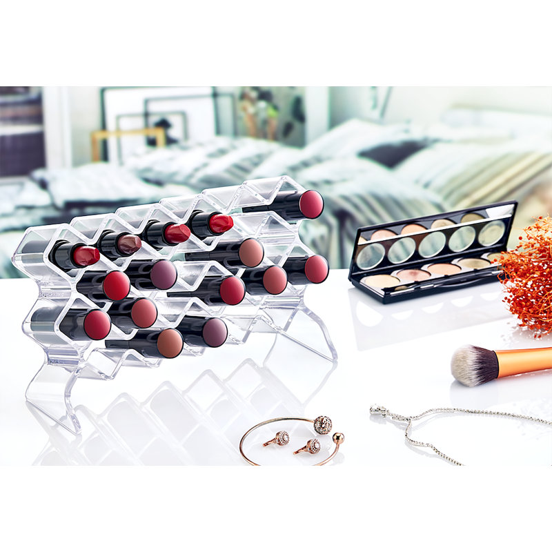 Levick Acrylic 22 Compartment Makeup Organiser