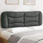 Coussin de tête de lit vidaXL gris foncé 152 cm-2022628995-2022628997