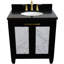 Ensemble de meuble-lavabo simple 31 "avec miroir Schreck-1845830493-1845830480