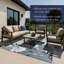 Tapis gris zone novella Dolce