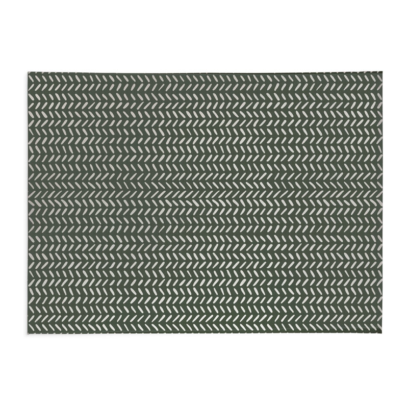 Dream Splat Non-Slip Outdoor Rug, Rectangle 5' x 7'