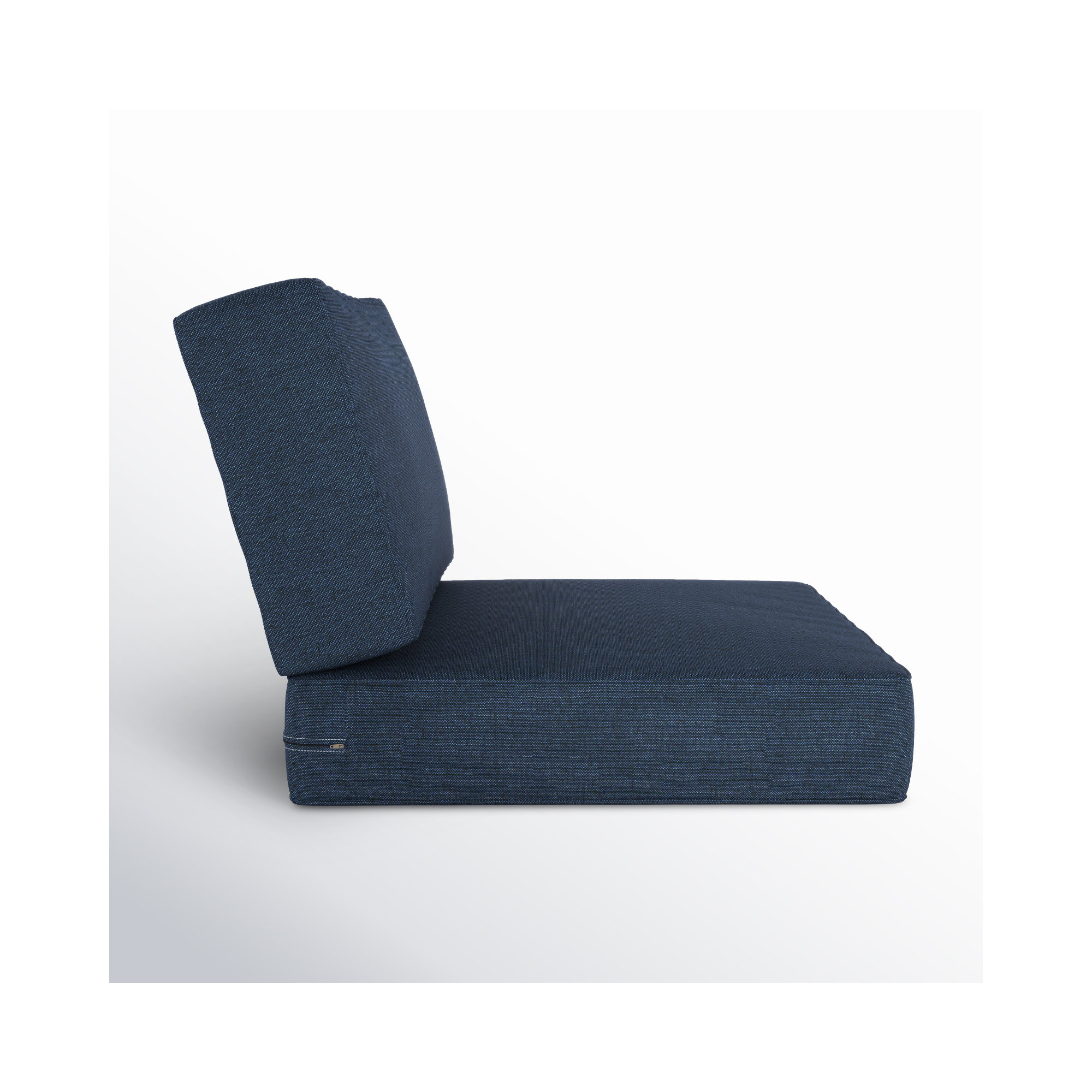 Outdoor Sunbrella Seat/Back Cushion, Spectrum Indigo Sunbrella®