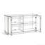 Buffet de rangement ondulé de 63 pouces avec tablettes réglables-2089595338