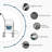Multifunction Mobile Toilet Commode Shower Chair