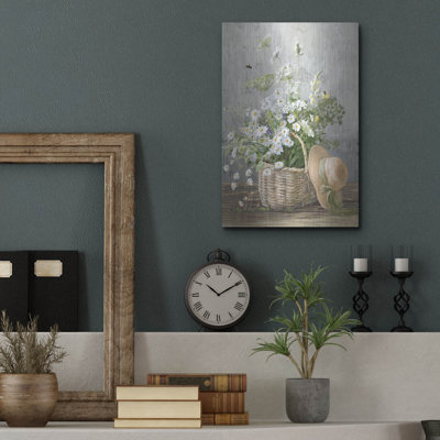 Winston Porter «Cottage Gardening 3» par Danhui Nai, art mural en métal