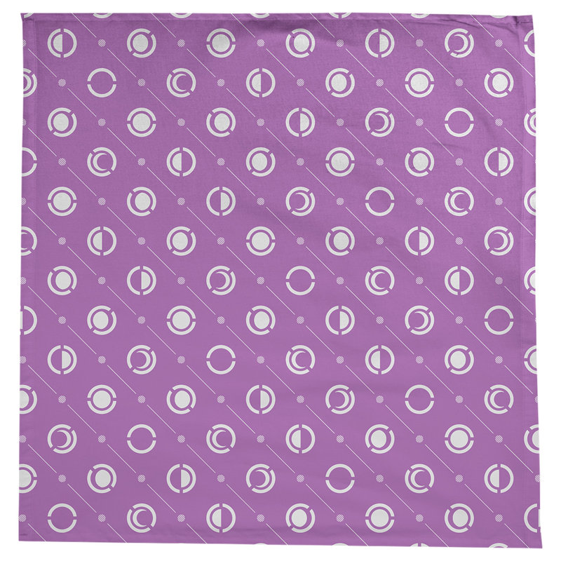 Classic Moon Phases Tablecloth, Violet