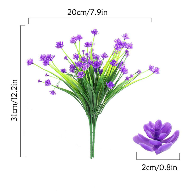 Arrangement floral jonquille, Mauve