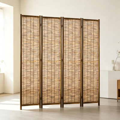 Paravent moderne, écran compact portable, paravent pliable avec 4 panneaux