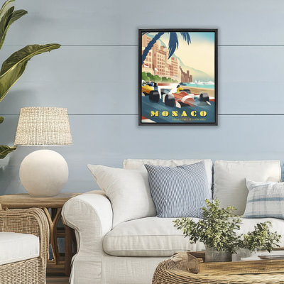 Monaco Grand Prix Racing Floating Frame, design by Martin Wickstrom