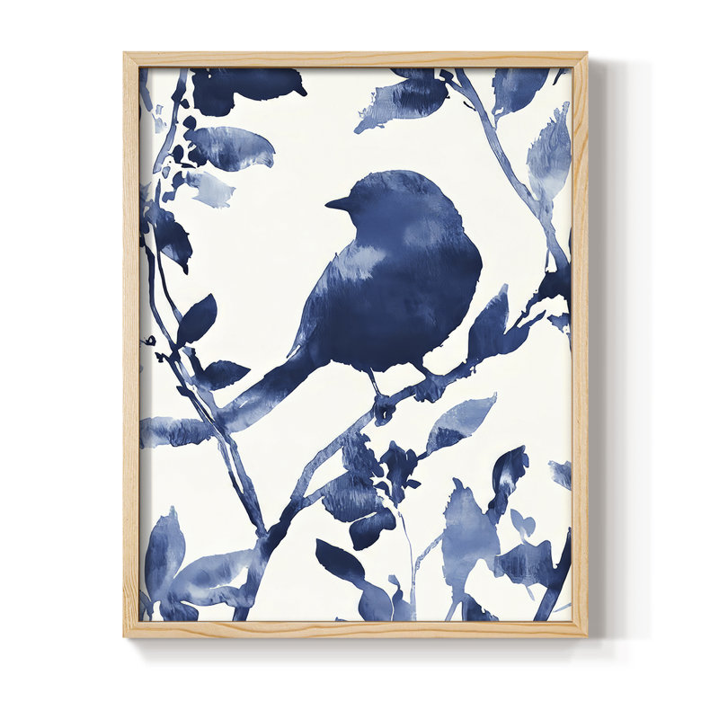 Reproduction encadrée ANIMALS Series CCCCXVII - bois massif, H 11 po x l 9 po