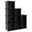 vidaXL Storage Cube Organizer with Cubes Stackable Organizer Modular Shelf PP
