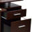 Latitude Run® Stylish Computer Desk with Storage, Chocolate