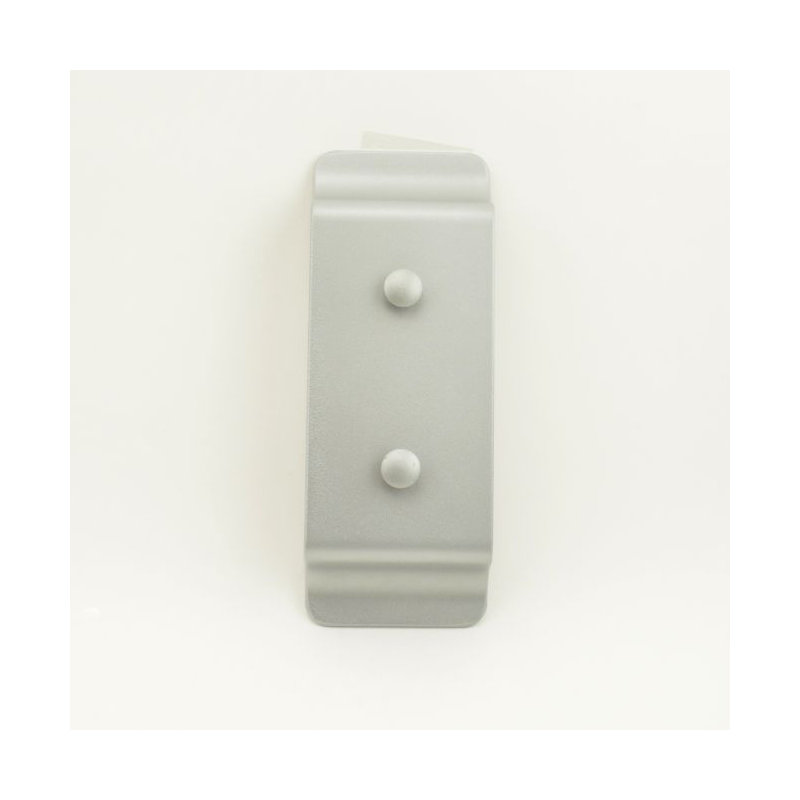 Night Latch Lever Exit Device, Aluminum, 3.4" H x 4.3" W x 8.5" D