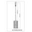 Luminaire d'extérieur sur pied 4 lumières Olvera