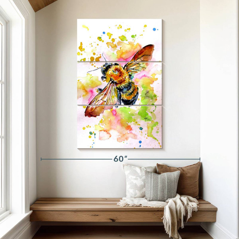 Brampt Flying Bee, 50" H x 32" W