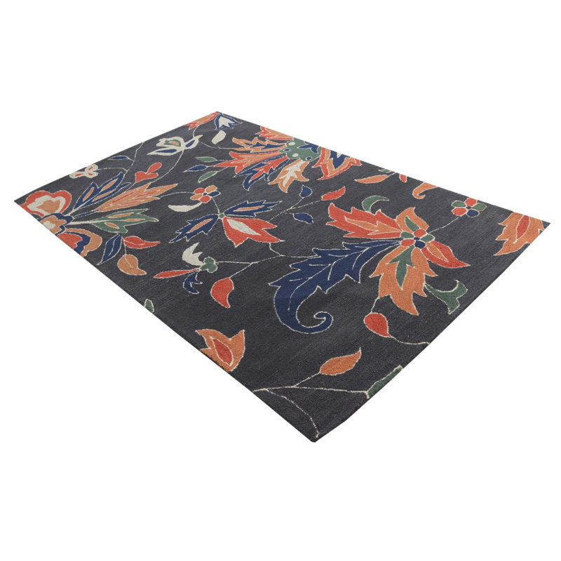Tapis bleu marine 5x8 Pimentel