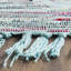 Tapis rayé en coton tissé à la main Bussard Rag-2009570041