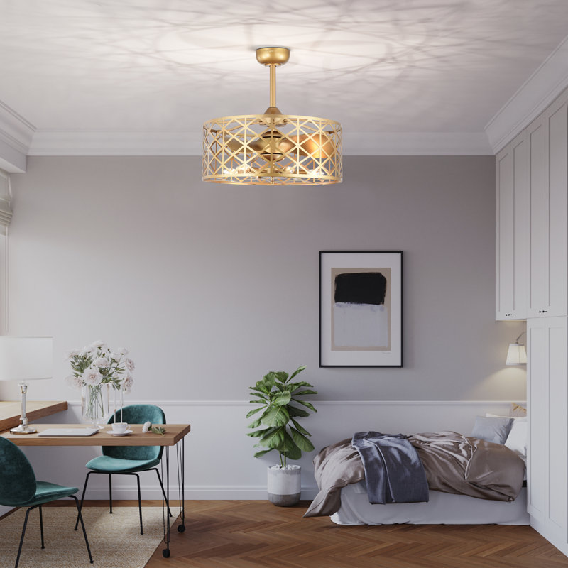 19'' Ceiling Fan with Light Kit
