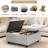 Large Square Storage Bench(Only Including Coffee Table,Without Chairs)-638600918