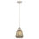 Nouveau 2 - Kushtrim - Mini-luminaire suspendu à tige 7 po 1 lumière - Ampoule DEL 