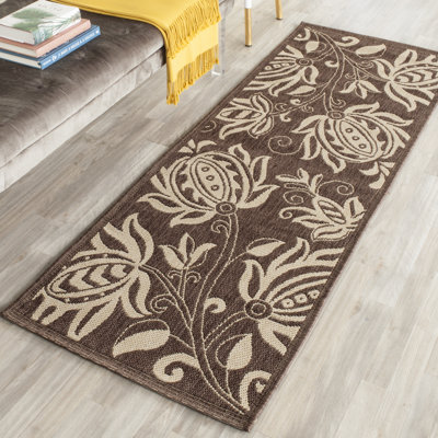Tapis d'intérieur / extérieur floral Marpain Performance