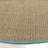 Oxnard Auckland Bamboo Slat/Seagrass Natural/Teal Area Rug-896960824