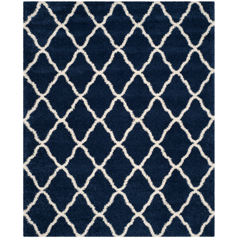 Ariauna Hudson Shag Performance Geometric Rug, Rectangle 10' x 14'